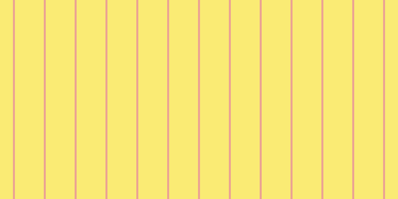 #faeb74, #eba393 vertical lines, four pixels wide, fifty-eight pixels apart