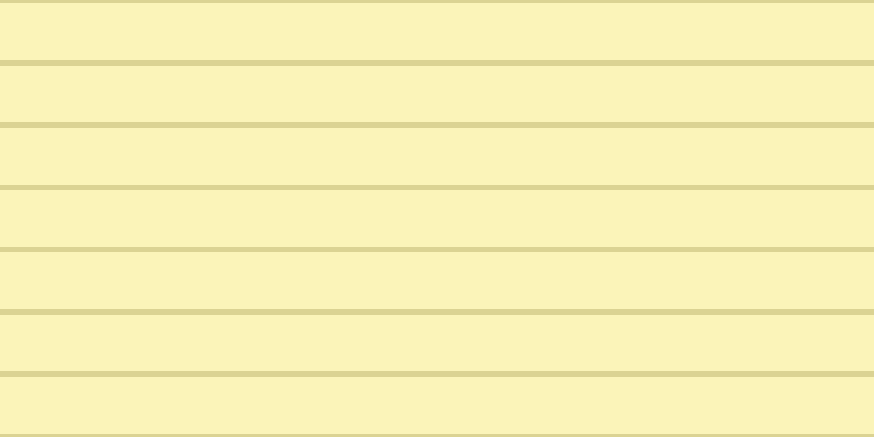 #faeb74 (50%), #dbd393 horizontal lines, five pixels wide, fifty-two pixels apart
