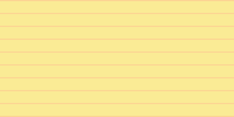 #faeb95, #fcd393 horizontal lines, four pixels wide, forty pixels apart