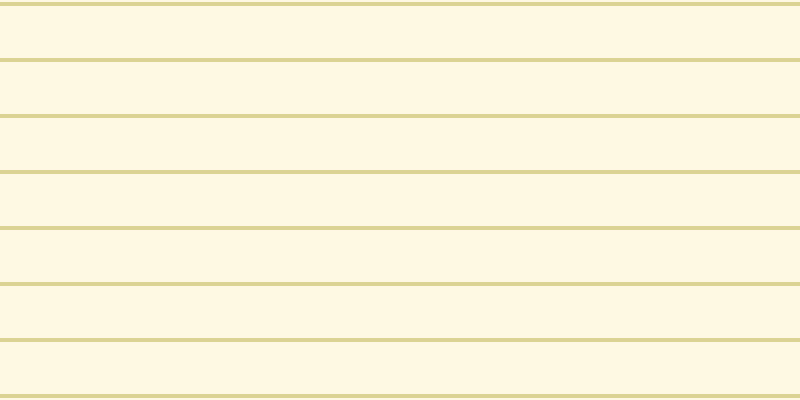 #faeb95 (25%), #dbd393 horizontal lines, four pixels wide, fifty-two pixels apart