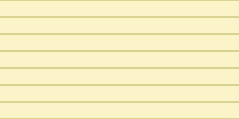 #faeb95 (50%), #dbd393 horizontal lines, five pixels wide, fifty-two pixels apart