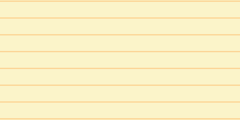 #faeb95 (50%), #fcd393 horizontal lines, four pixels wide, fifty-two pixels apart