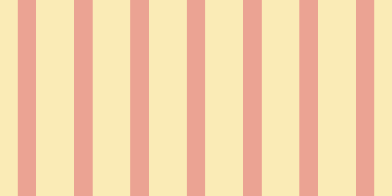 #faebb6, #eba393 vertical lines, thirty-eight pixels wide, seventy-seven pixels apart