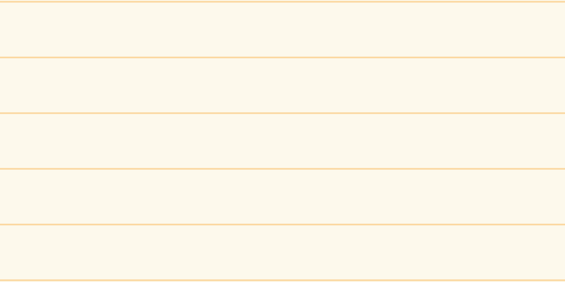 #faebb6 (25%), #fcd393 horizontal lines, two pixels wide, seventy-seven pixels apart