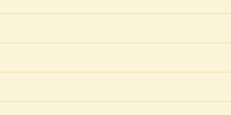 #faebb6 (50%), #fcd393 horizontal lines, two pixels wide, one hundred pixels apart