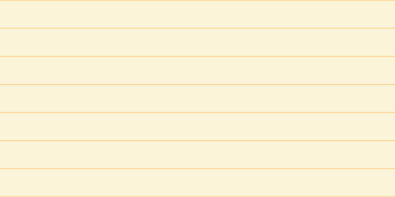 #faebb6 (50%), #fcd393 horizontal lines, two pixels wide, fifty-five pixels apart