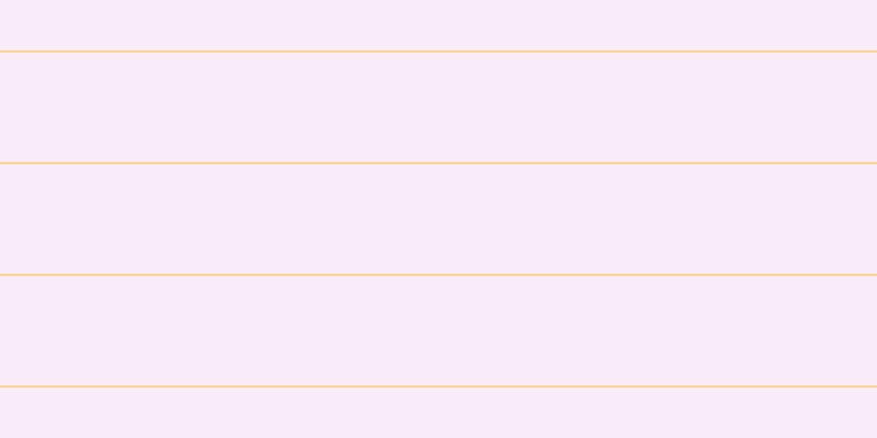 #faebf8, #fcd393 horizontal lines, two pixels wide, one hundred pixels apart