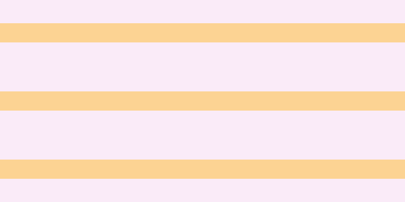 #faebf8, #fcd393 horizontal lines, thirty-eight pixels wide, ninety-seven pixels apart