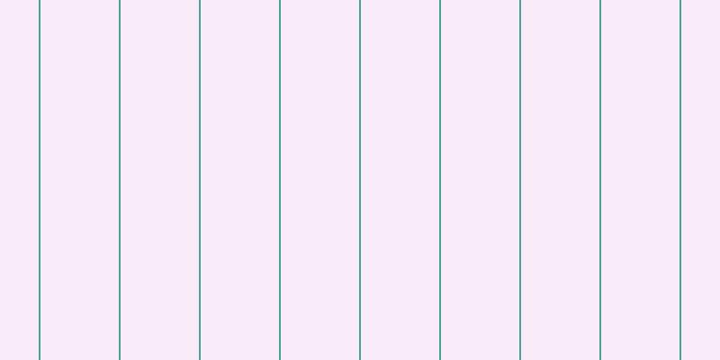 #faebf8, #46a393 vertical lines, two pixels wide, eighty-seven pixels apart