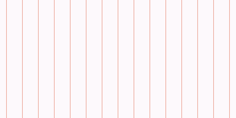 #faebf8 (25%), #eba393 vertical lines, two pixels wide, fifty-two pixels apart