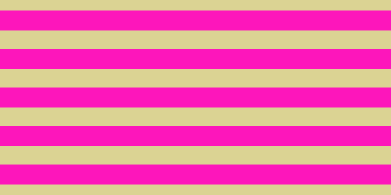 #fd16bb, #dbd393 horizontal lines, thirty-eight pixels wide, forty-one pixels apart