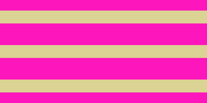 #fd16bb, #dbd393 horizontal lines, fifty pixels wide, eighty-four pixels apart
