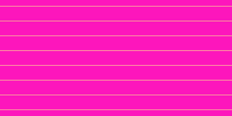 #fd16bb, #fcd393 horizontal lines, two pixels wide, forty-nine pixels apart