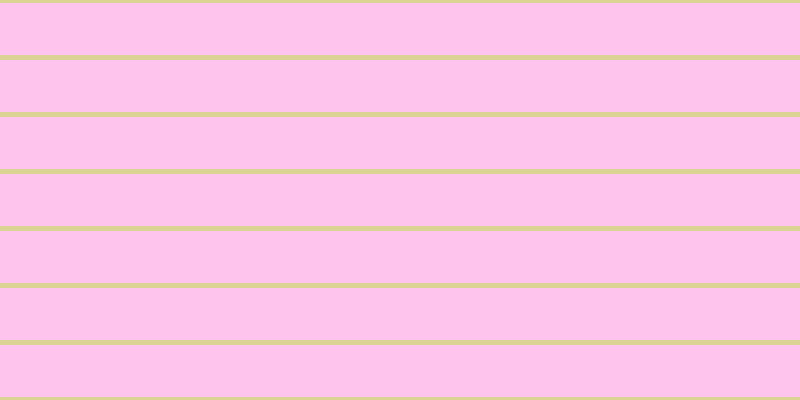 #fd16bb (25%), #dbd393 horizontal lines, five pixels wide, fifty-two pixels apart