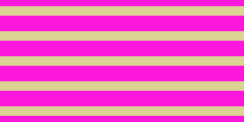 #fd16dc, #dbd393 horizontal lines, thirty pixels wide, fifty-two pixels apart
