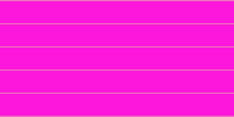 #fd16dc, #dbd393 horizontal lines, two pixels wide, seventy-seven pixels apart