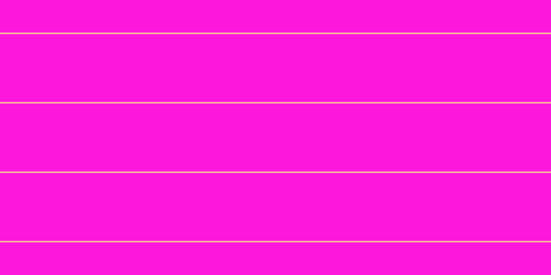 #fd16dc, #fcd393 horizontal lines, two pixels wide, ninety-nine pixels apart