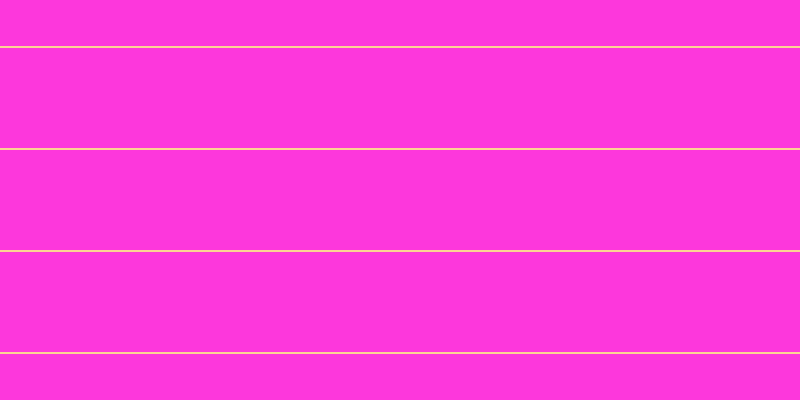 #fd37dc, #fcd393 horizontal lines, two pixels wide, one hundred pixels apart