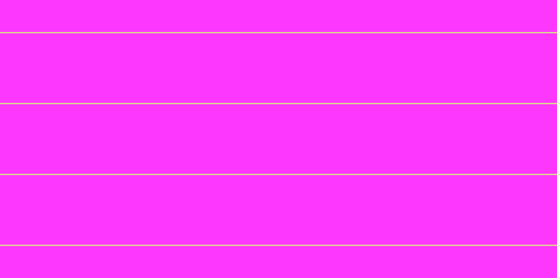 #fd37fd, #dbd393 horizontal lines, two pixels wide, one hundred pixels apart