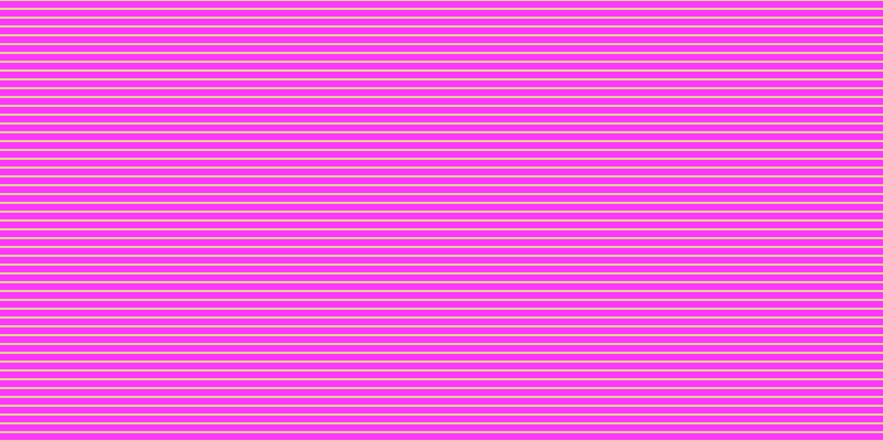 #fd37fd, #dbd393 horizontal lines, two pixels wide, six pixels apart
