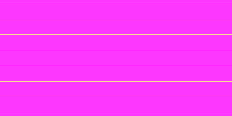 #fd37fd, #fcd393 horizontal lines, two pixels wide, fifty-two pixels apart