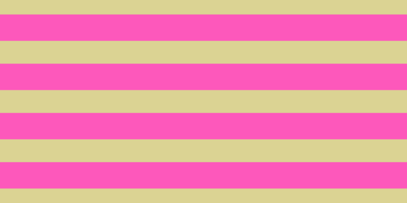 #fd58bb, #dbd393 horizontal lines, forty-five pixels wide, fifty-two pixels apart