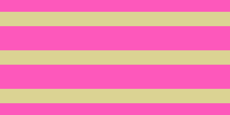 #fd58bb, #dbd393 horizontal lines, fifty pixels wide, eighty-four pixels apart