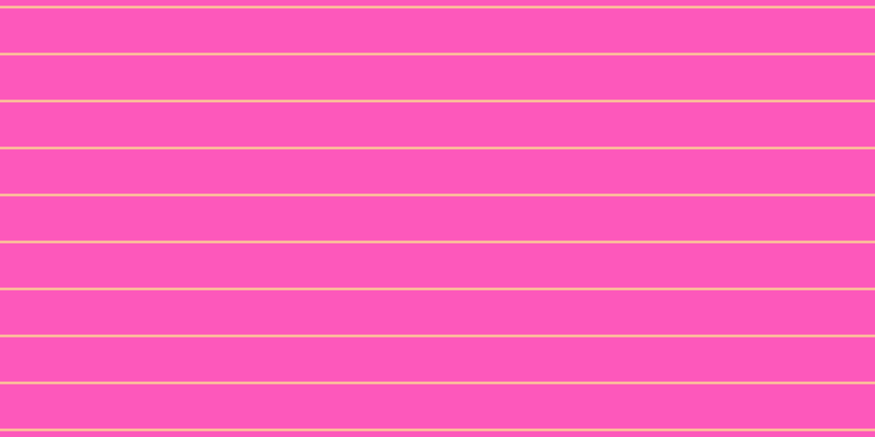 #fd58bb, #fcd393 horizontal lines, two pixels wide, forty-one pixels apart