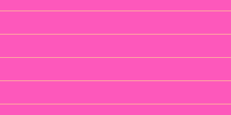 #fd58bb, #fcd393 horizontal lines, two pixels wide, seventy-nine pixels apart