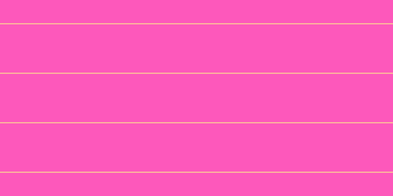 #fd58bb, #fcd393 horizontal lines, two pixels wide, ninety-nine pixels apart