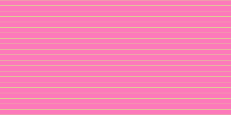 #fd79bb, #dbd393 horizontal lines, two pixels wide, seventeen pixels apart