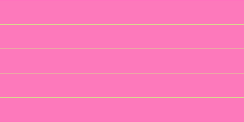 #fd79bb, #dbd393 horizontal lines, two pixels wide, seventy-eight pixels apart