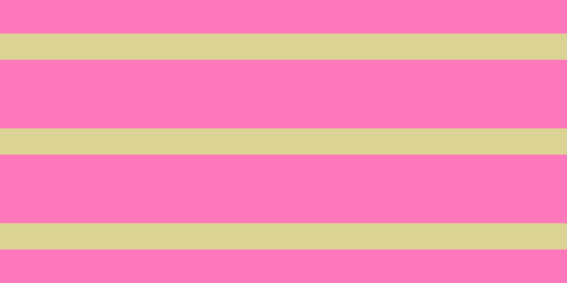#fd79bb, #dbd393 horizontal lines, thirty-seven pixels wide, ninety-seven pixels apart