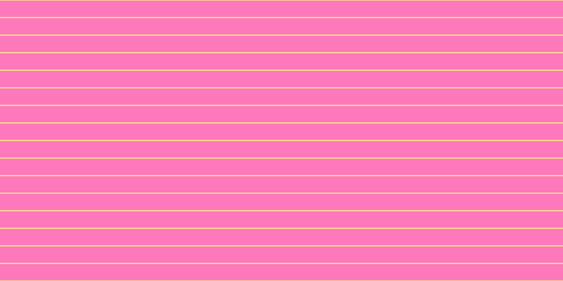 #fd79bb, #fcd393 horizontal lines, two pixels wide, twenty-three pixels apart