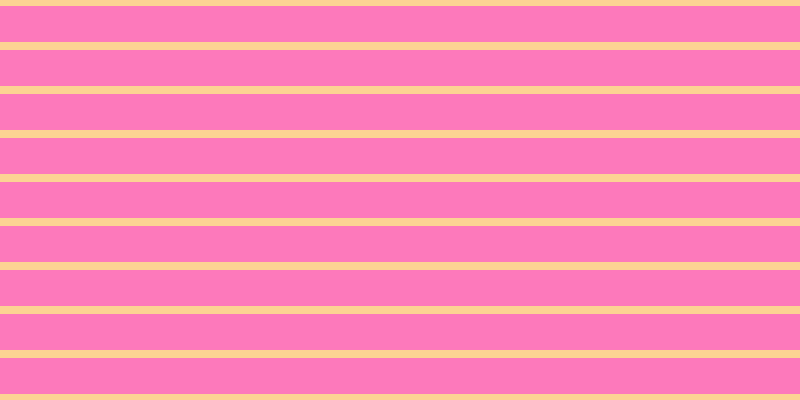 #fd79bb, #fcd393 horizontal lines, eight pixels wide, thirty-six pixels apart