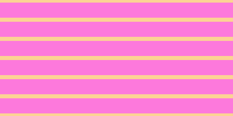 #fd79dc, #fcd393 horizontal lines, fourteen pixels wide, fifty-two pixels apart
