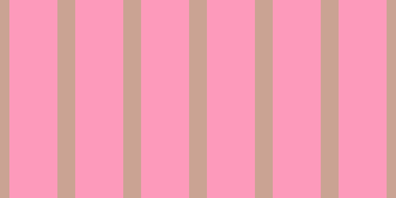 #fd9abb, #caa393 vertical lines, thirty-six pixels wide, ninety-seven pixels apart