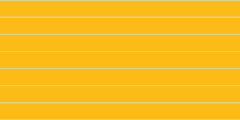 #fdbb16, #dbd393 horizontal lines, five pixels wide, fifty-two pixels apart