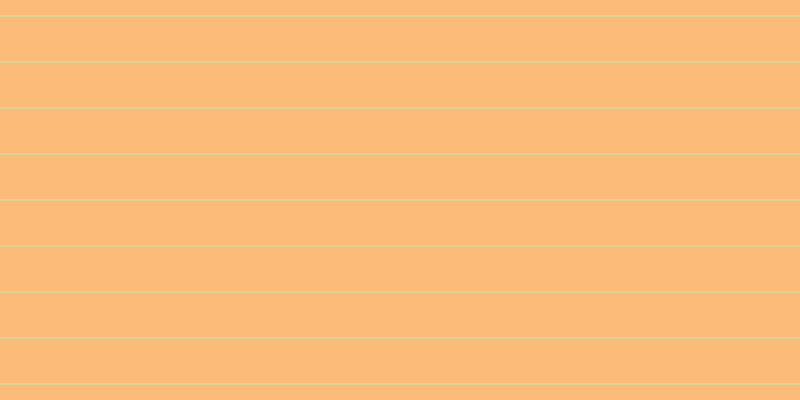 #fdbb79, #dbd393 horizontal lines, two pixels wide, forty-four pixels apart