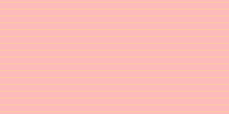 #fdbbbb, #fcd393 horizontal lines, two pixels wide, twenty-two pixels apart
