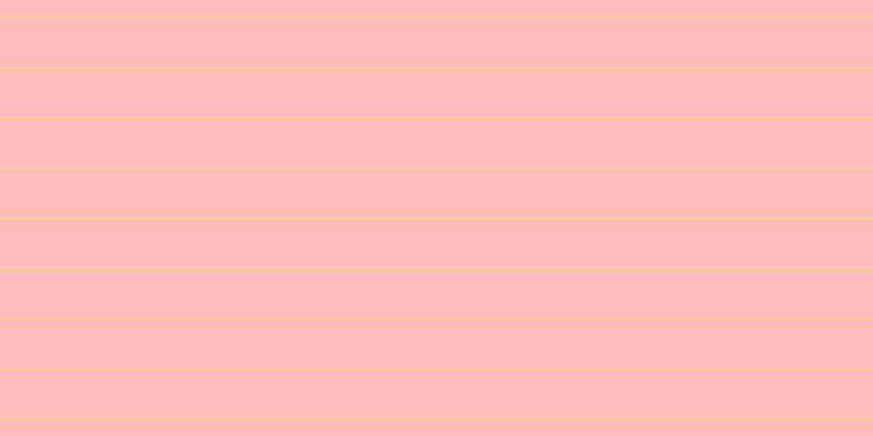 #fdbbbb, #fcd393 horizontal lines, two pixels wide, forty-four pixels apart