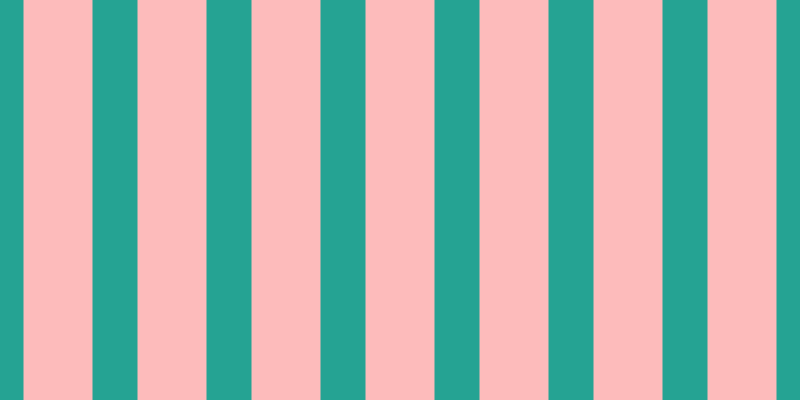 #fdbbbb, #25a393 vertical lines, forty-five pixels wide, sixty-nine pixels apart