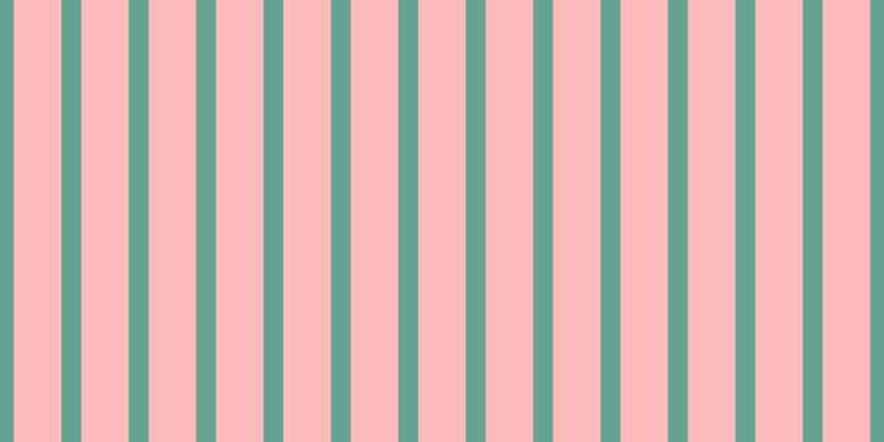 #fdbbbb, #67a393 vertical lines, eighteen pixels wide, forty-three pixels apart