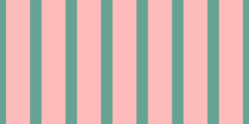 #fdbbbb, #67a393 vertical lines, thirty-seven pixels wide, seventy-seven pixels apart