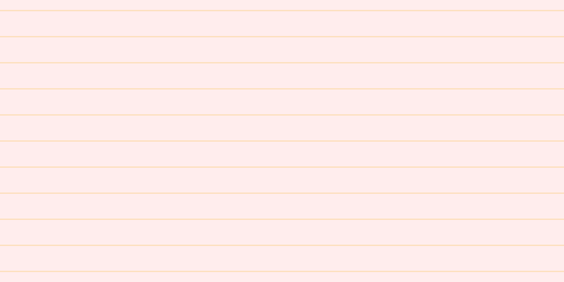 #fdbbbb (25%), #fcd393 horizontal lines, one pixels wide, thirty-six pixels apart