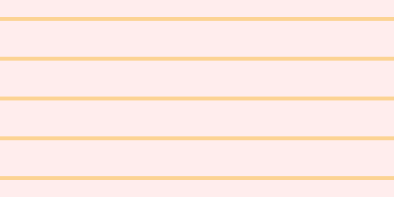 #fdbbbb (25%), #fcd393 horizontal lines, eight pixels wide, seventy-three pixels apart