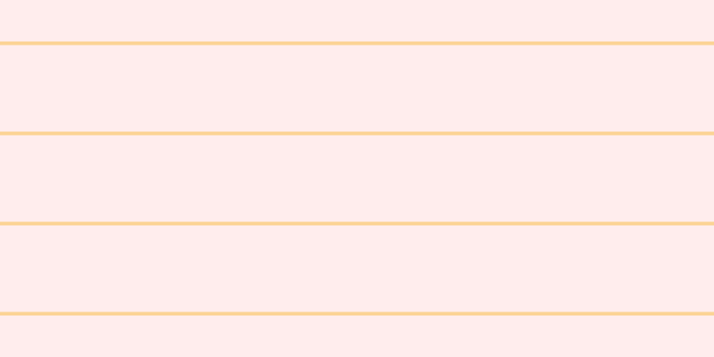 #fdbbbb (25%), #fcd393 horizontal lines, four pixels wide, ninety-seven pixels apart