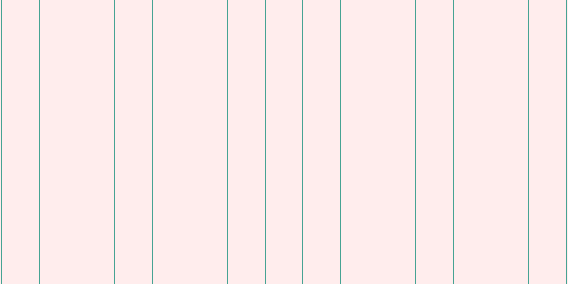 #fdbbbb (25%), #46a393 vertical lines, one pixels wide, fifty-two pixels apart