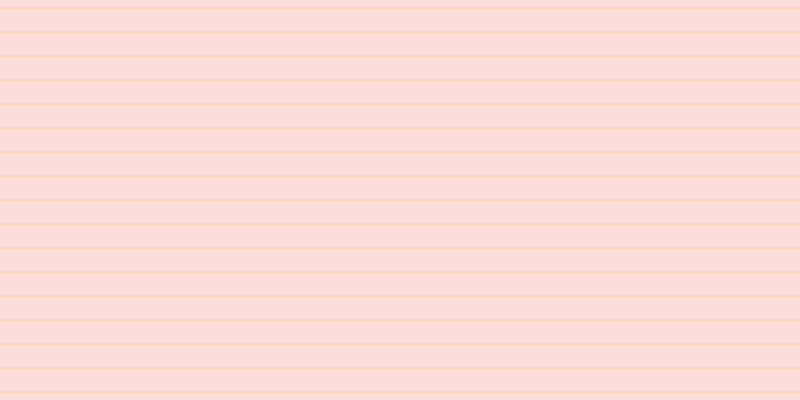 #fdbbbb (50%), #fcd393 horizontal lines, one pixels wide, twenty-three pixels apart