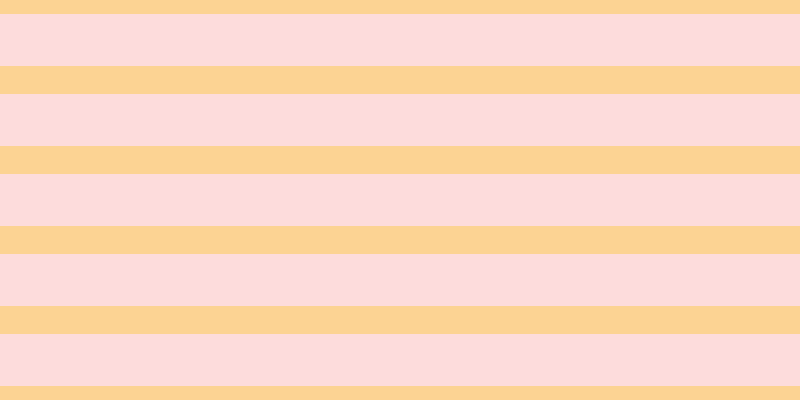 #fdbbbb (50%), #fcd393 horizontal lines, twenty-eight pixels wide, fifty-two pixels apart